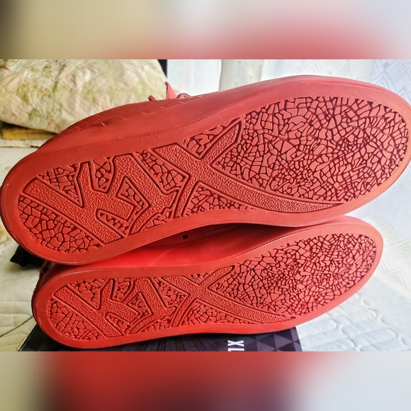 Patrick Mohr x K1X Mk5 Red Full Grain Premium Tumbled Leather sz 9 Yeezy October - Picture 4 of 9